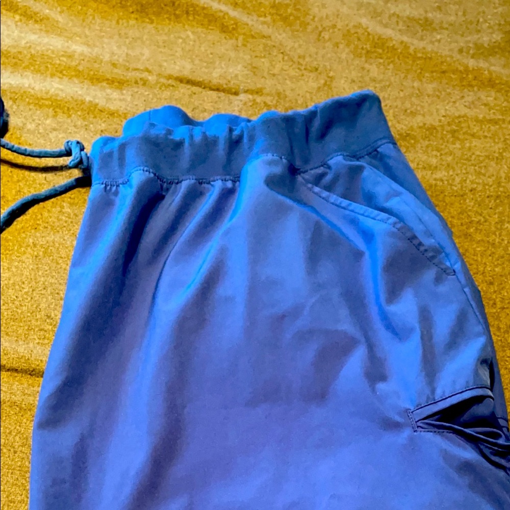 3x Jaanuu royal blue jogger style pants